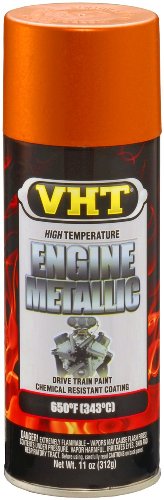 VHT SP402-6PK Engine Metallic High Heat Spray Paint – Burnt Copper – 11 oz. Aerosol Can, 6-Pack