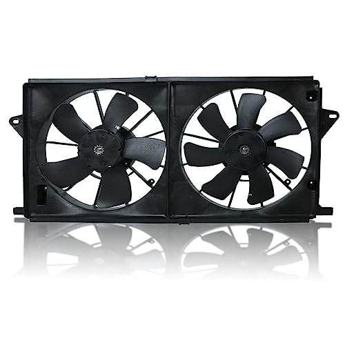 Radiator Cooling Fan Compatible with Cadillac DTS Buick Lucerne 2006-2011 - style: Cadillac DTS Buick Lucerne 2006-2011