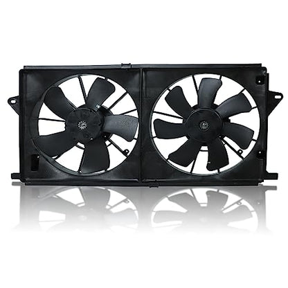 Radiator Cooling Fan Compatible with Cadillac DTS Buick Lucerne 2006-2011 - style: Cadillac DTS Buick Lucerne 2006-2011