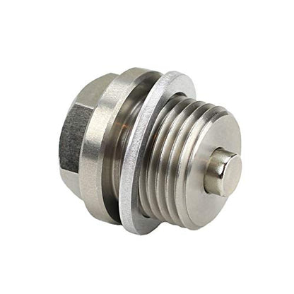 Votex - Made in USA - M18 x 1.5MM Magnetic Engine Magnetic Oil Drain Plug fits BMW, Land Rover, Porsche, Volvo - Stainless Steel - Part Number DP007 - size: M18-1.5 Magnetic Drain Plug