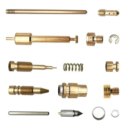 4-Pack Carburetor Repair Kits Carb Rebuild Kit with Float Replacement for Kawasaki GPz750 ZX750A 1982-1985 KZ700A Sports 1984 KZ750L Sports 1983