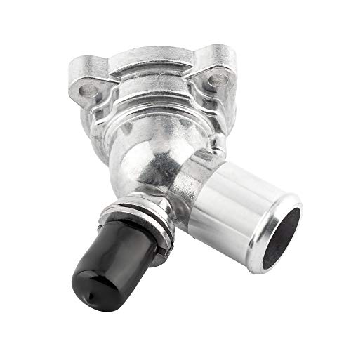BOXI Engine Coolant Thermostat Housing Assembly Compatible with Chevy Spark 2013 2014 2015 1.2L Replace# 96988257