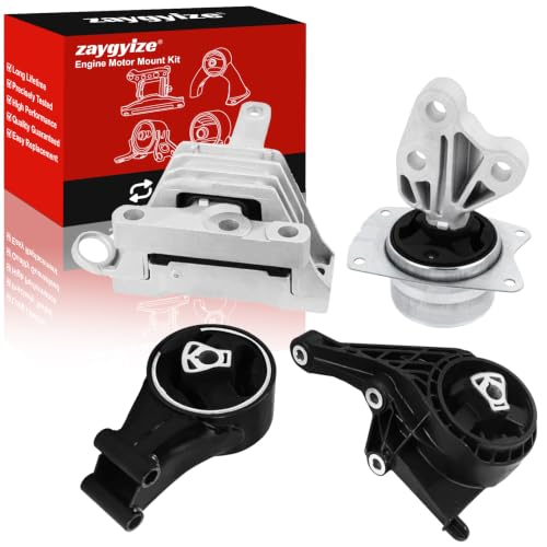 4Pcs Engine Motor & Trans Mount Fit for Chevrolet Malibu 2013-2015 L4 2.5L - size: 2013-2015 for Chevrolet Malibu 2.5L