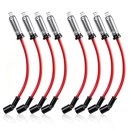 High Performance Spark Plug Wires Compatible Chevy GMC Cadillac V8