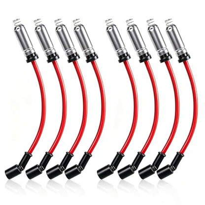 High Performance Spark Plug Wires Compatible Chevy GMC Cadillac V8