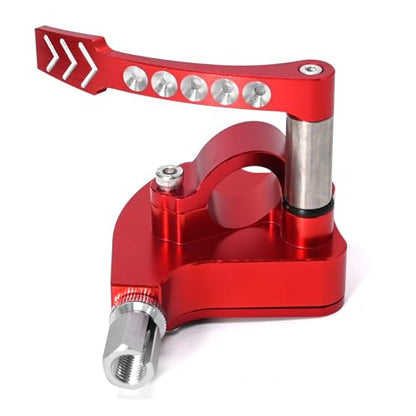 EATAKWARD 7/8" 22mm Universal Billet Throttle Thumb Assembly, ATV Throttle Lever Thumb Controller, Replacement for Yamaha Suzuki Polaris Can-Am Kawasaki Honda Arctic Cat KYMCO Dirt Bike ATV Quad, Red - color: Red