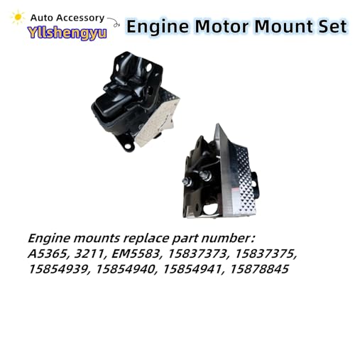 Engine Motor Transmission Mount Replace Kit for Trucks & SUVs - size: Set of 2