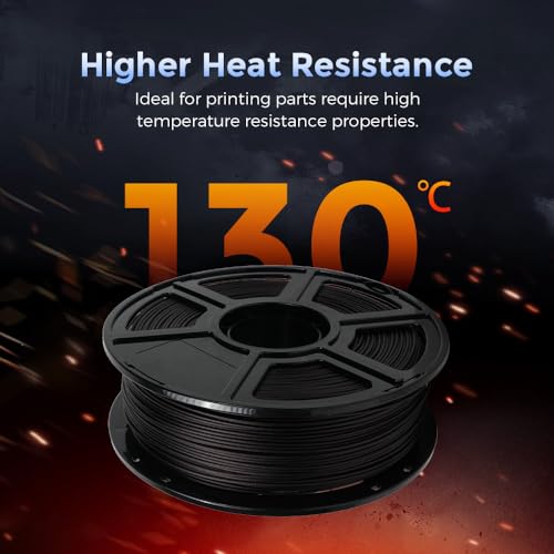 FLASHFORGE Carbon Fiber PETG Filament 1.75mm, PETG with Carbon Fiber, 1KG Spool, Dimensional Accuracy +/- 0.02mm, Lightweight & Heat-Resistant & Moisture Free (PETG-CF Marsala) - color: Marsala, size: PETG CF
