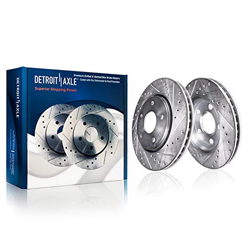 Detroit Axle - AWD Brake Rotors for 07-23 Dodge Charger 07-08 Magnum - size: 4R541109/kit
