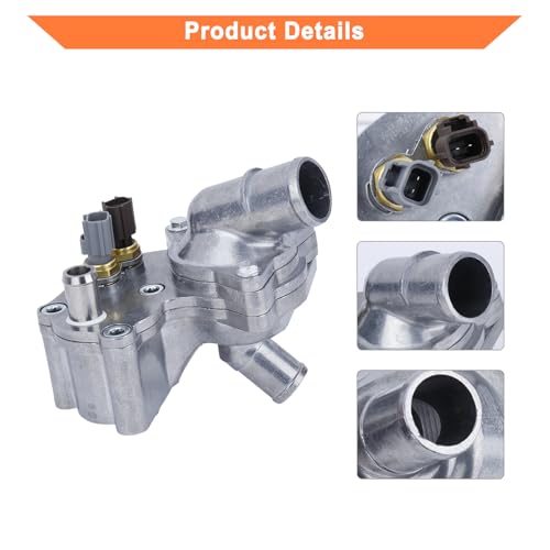 Upgrade Aluminum thermostat Housing assembly.Fit for Mercury Mountaineer 4.0L 1998-2001, Ford Explorer 4.0L 1997-2001.Replaces Part # 2L2Z8592BA.