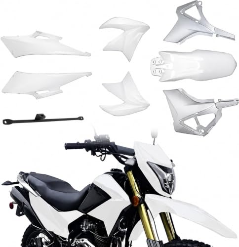 Plastics Fairing Kit for Hawk 250 (All Years) - color: white