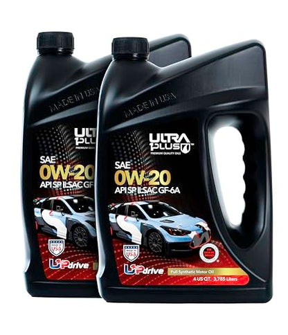 SAE 0W-20 Full Synthetic Motor Oil API SP ILSAC GF-6A 2 Gallons - size: 2 Gallon Pack
