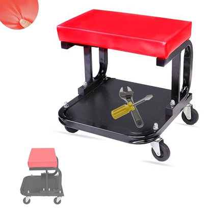 Mechanics Roller Seat, 300 LBS Capacity Rolling Creeper