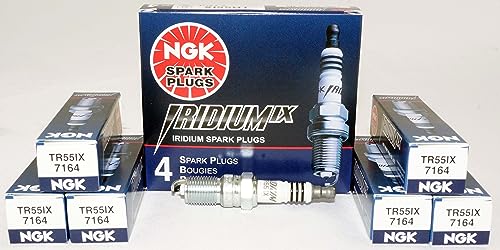 NGK 7164 Iridium IX Spark Plugs TR55IX (6 Pack)