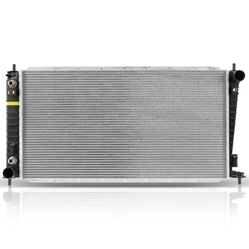 SCITOO Engine Coolant Radiator compatible with Ford F-150 F-250 Lobo - size: Medium