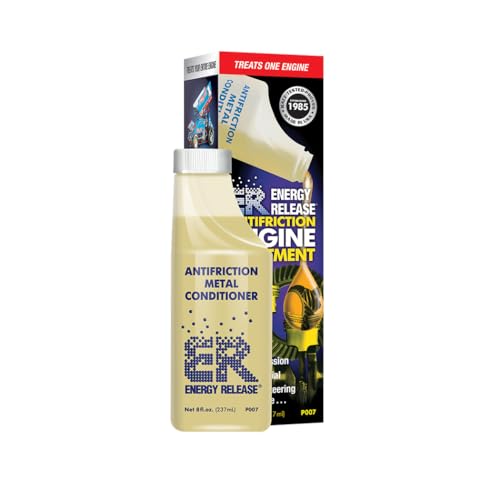 HI-Gear Energy Release Antifriction Metal Conditioner 8 fl. oz. | Engine and Transmission Oil Additive, Enhanced Wear Protection - size: 8 Fluid Ounce