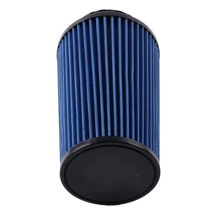 DVPARTS 4" Blue Replacement Washable/Reusable Oiled Cold Air Intake Filter DP0235 Compatible with All Rudy's 4" Intakes