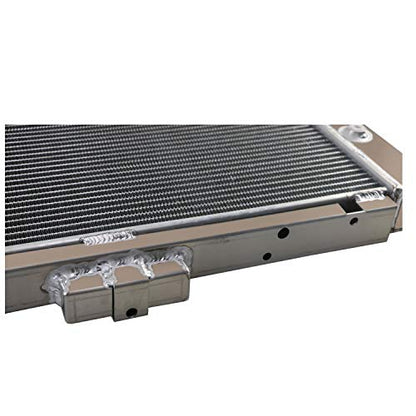 3 Rows Full Aluminum Radiator Compatible For 1964 Ford Galaxie 500 / 500XL L6/V8