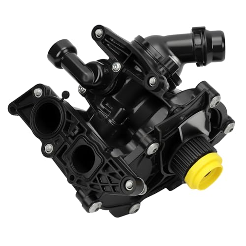 IRONTEK 06L121011B Water Pump Thermostat Housing Assembly Fit for Volkswagen Jetta Golf GTI Beetle Passat Alltrack Arteon Atlas, for Audi A3 A4 A5 A6 Q3 Q5 Q7 S3 TT, Replaces 06L121012A 06L121111J - size: 06L121011B