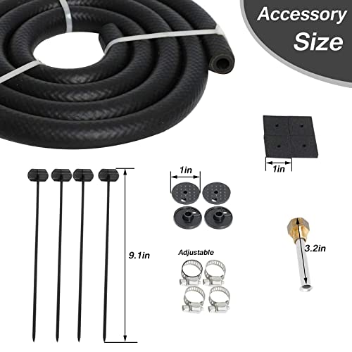 MAGQOO 8 Row Tube and Fin Transmission Cooler High Performance Universal Aluminium Oil Cooler Kit - size: 8 Row Cooler
