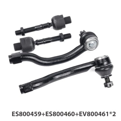 Front Inner & Outer Tie Rod End Kit for Honda Accord 2008 2009 - size: ES800459 ES800460 EV800461