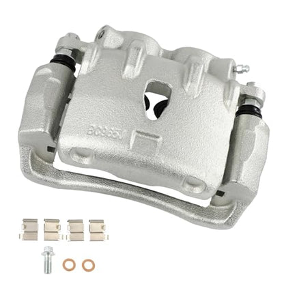 cciyu Front Right Disc Brake Caliper Assembly w/Bracket 18B5116 - size: Front Right[18B5116]