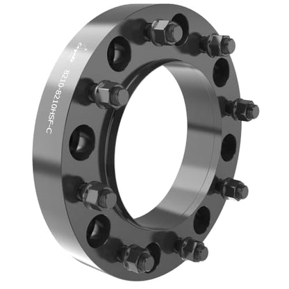 Wheel Accessories Parts 1 Pc Steel Hub Centric Wheel Spacers 8 on 210mm 1.5 Inch Thick 154.2mm Hub M14x1.5 14x1.5 Thread Stud Fits Chevrolet Silverado GMC Sierra 3500HD (Dually - Front Only) - size: With Lip, style: 1.50" Steel (1 Pack)