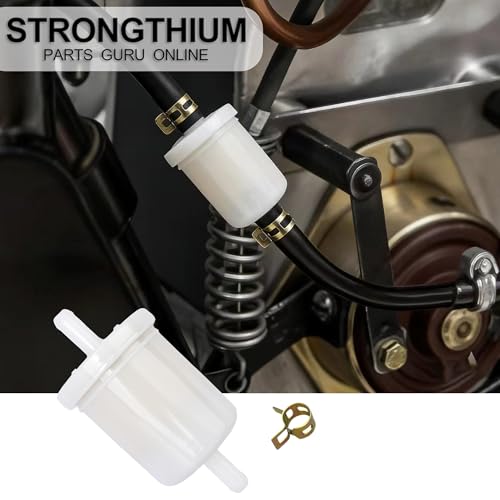 Strongthium 5/16 12581-43012 Inline Diesel Fuel Gas Filter
