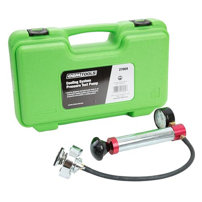 OEMTOOLS 27069 Cooling System Pressure Test Pump for Most Cooling Systems