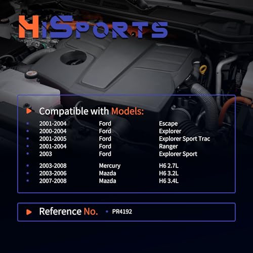 HiSport XL2Z9F775B Fuel Injection Pressure Regulator Compatible with Mazda - size: HSFPR4192
