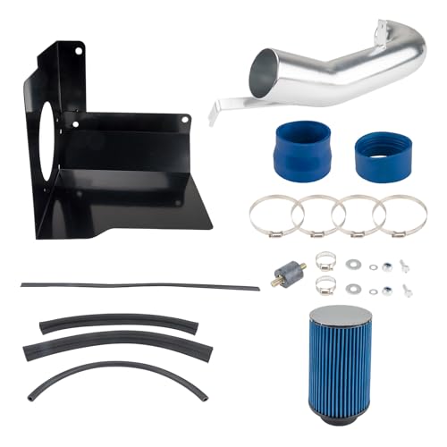 3.5" Cold Air Intake Kit for 2007-2008 Chevrolet Suburban 1500 - color: Blue, size: 2007-2008 Chevrolet Silverado 1500 4.8L/5.3L/6.0L
