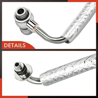 A-Premium Turbocharger Turbo Oil Feed Line Pipe Tube - style: Turbo Oil Feed Pipe Tube