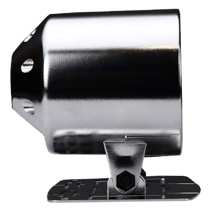 RACETECH 52mm Universal Single Gauge Mounting Cup & Stand – Chrome - color: Chrome, size: 52mm (2-1/16")