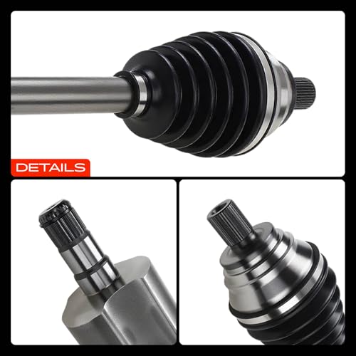A-Premium Front CV Axle Shaft Assembly for Volkswagen Models - style: Front Driver and Passenger Side