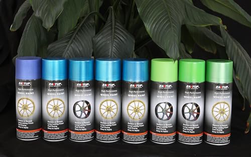 Premium High Gloss Black Wheel Paint - Brilliant Finish, High Durability, Fade-resistant, Quick Drying Rim Coating. - color: #34-High Gloss Black