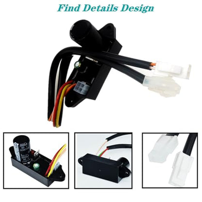 Ignition Control Module TJ113-2009-1 Compatible with Harbor Freight Predator 3500, Loncin LC3000i & LC3300i, Champion BE Pressure Inverter Generator 63584 Ignition Module