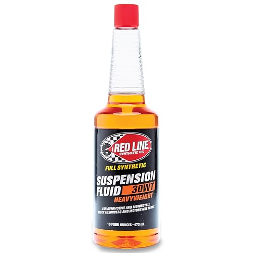 Red Line 91142 Heavyweight 30WT Synthetic Suspension Fluid (Orange) - 16 Ounce