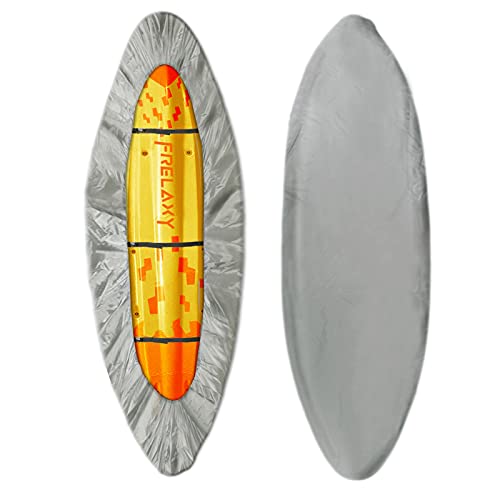 Frelaxy 420D Kayak Cover Waterproof UV Resistant for Indoor & Outdoor - size: XL (For 13.8-15ft kayak)