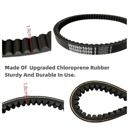 3pcs 30 Series Go Kart Drive Belt Replaces Manco 5959 / Comet 203589