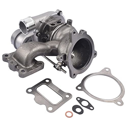 1639-970-0003 Turbo Turbocharger with Wastegate Actuator & Gasket, Replacement for Ford Fusion 2014-2020, Escape 2017-2019, 1.5L Turbocharged, OE# F1FZ-6K682-D F1FZ-6K683-D F1FZ6K682D - size: Turbocharger 2014-2020 1.5L