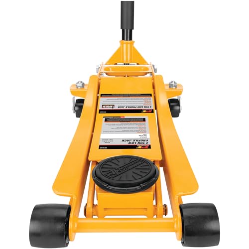 Performance Tool W1642 2 Ton Low Profile Swiveling Floor Jack - style: 2 Ton (4,000 lbs) Low Profile