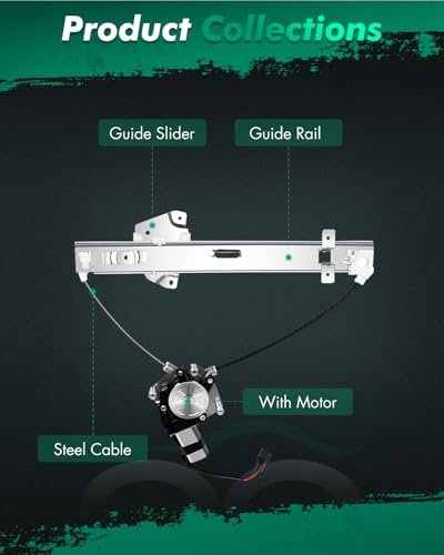 SCITOO Power Window Regulator With Motor For Mitsubishi For Endeavor - style: 741-080