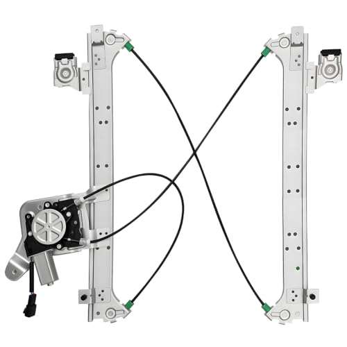 PZ Rear Passenger Side Power Window Regulator with Motor Assembly Compatible with 2000-2006 Chevy Silverado Suburban 1500 2500 GMC Sierra Yukon Cadillac Escalade,741-579 - style: 741-579