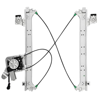 PZ Rear Passenger Side Power Window Regulator with Motor Assembly Compatible with 2000-2006 Chevy Silverado Suburban 1500 2500 GMC Sierra Yukon Cadillac Escalade,741-579 - style: 741-579