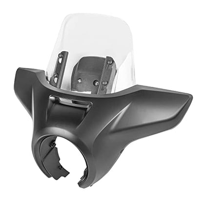 Motorcycle Headlight Fairing Cowl Windscreen for Rebel CMX 1100 2021-2026 - color: Clear+Matte Black