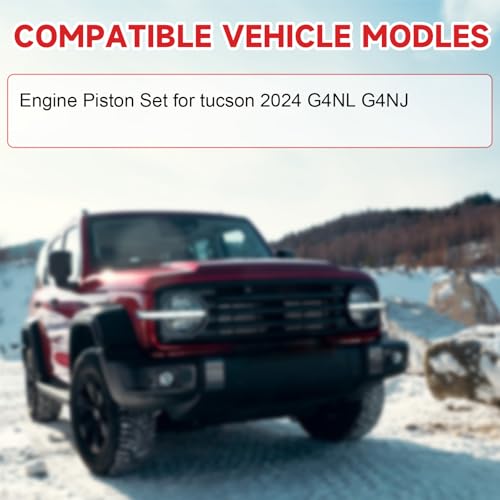 G4NL Engine Piston Set For Tucson/Elantra/Creta/Alcazar/Sportage