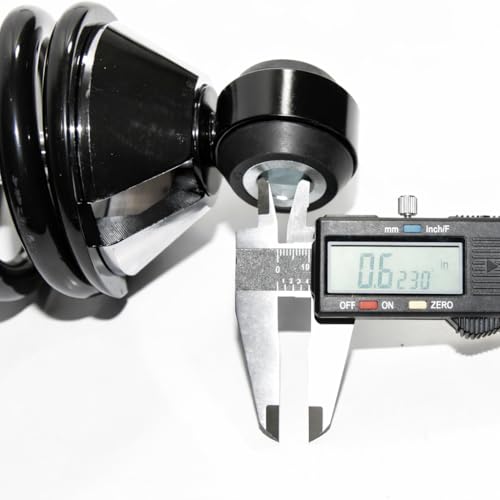 Rear Street Rod Coil Over Shock SET Black Coated Springs (Spring Rate:250) - size: Spring Rate:250