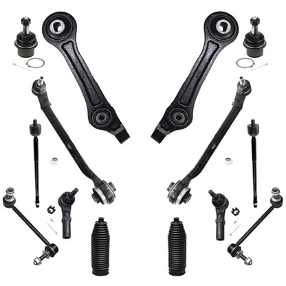 Detroit Axle - RWD Front End Kit for 2011-2014 Chrysler 300 Dodge Charger - size: 14CS1200978/14PC