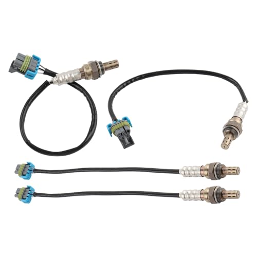 4Pcs Oxygen Sensor Compatible with 2008-2016 Chevy Express 1500 2500 3500,GMC Savana 1500 2500 3500,Replace 250-241128 250-24491