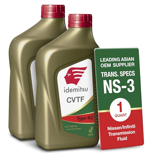 Idemitsu CVT Type N3 (NS-3) Transmission Fluid – 1 Qt, 2 Pack - size: 1 Quart, Case of 2
